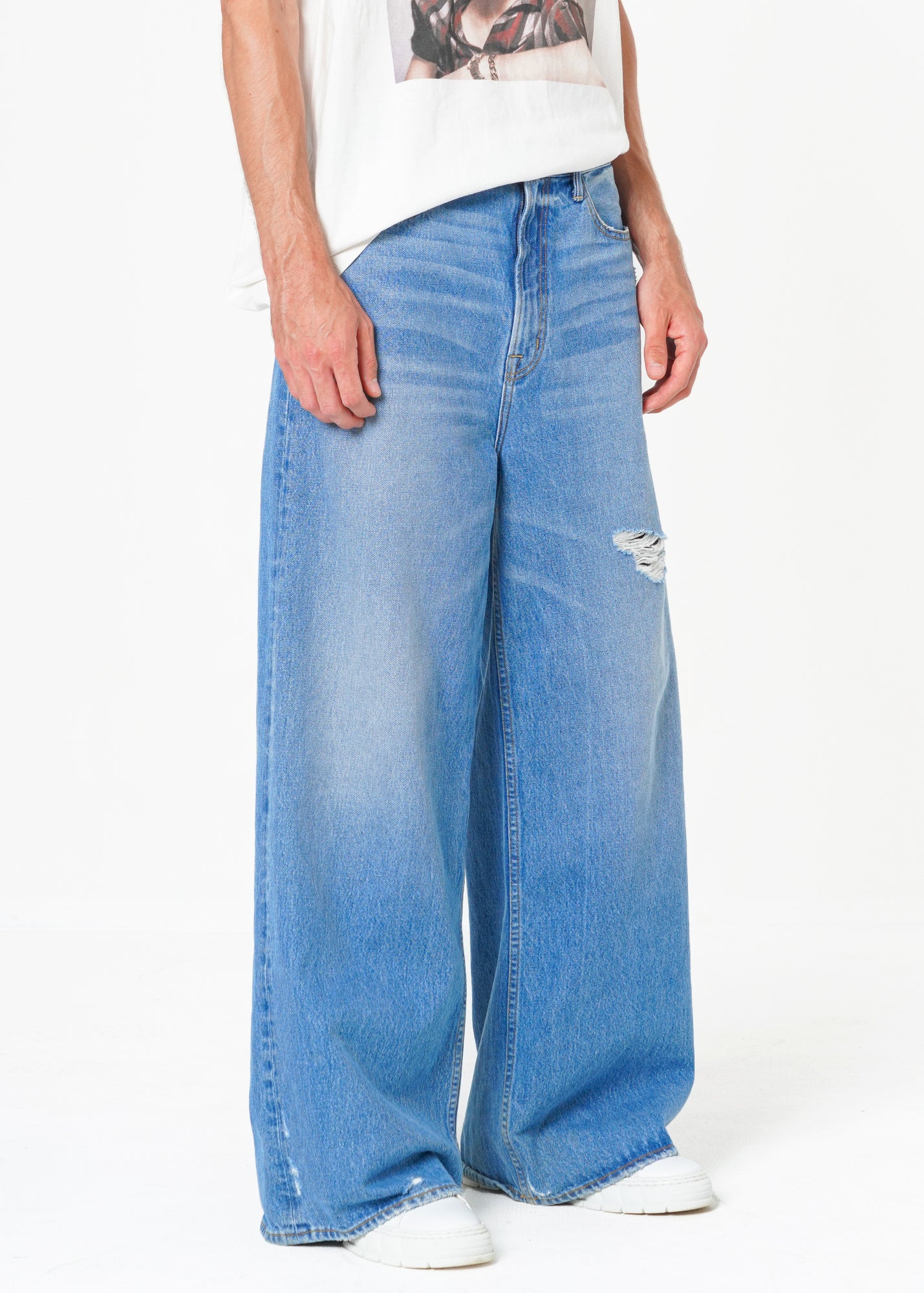Noend Men's Wide Leg Jeans - Noend Denim