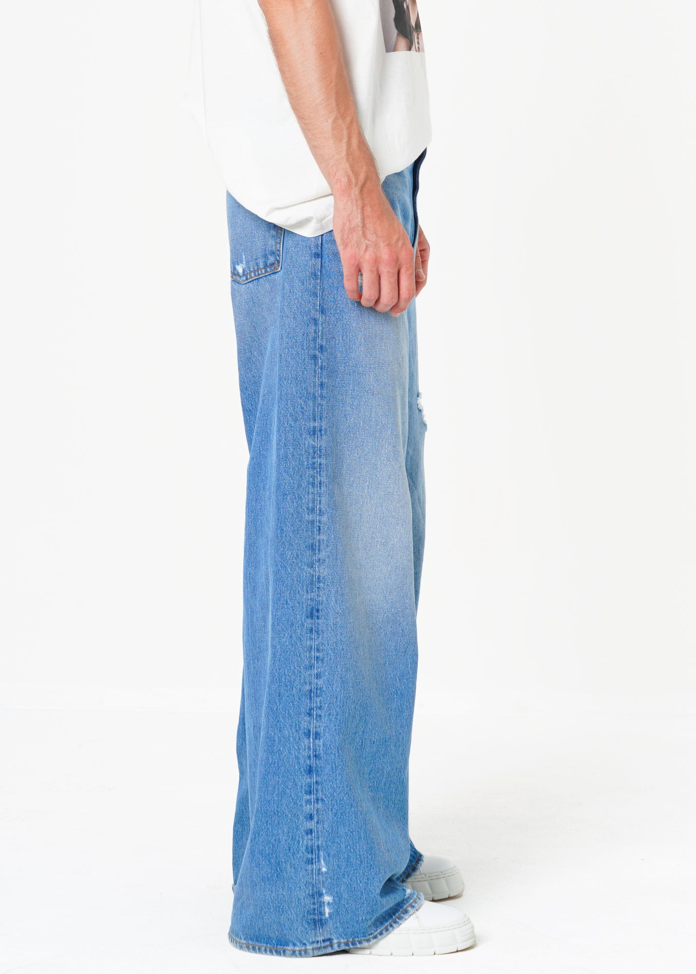 Noend Men's Wide Leg Jeans - Noend Denim