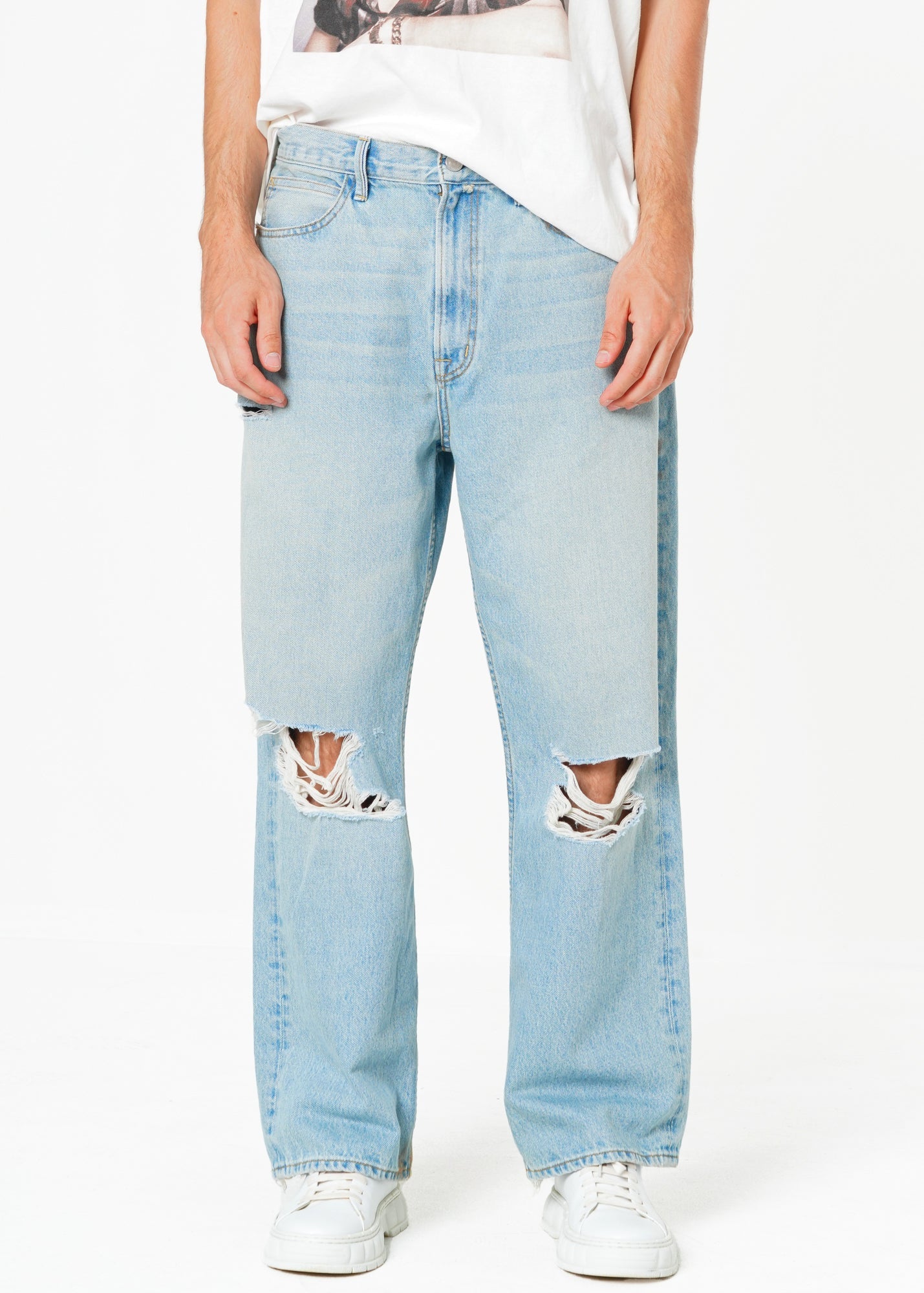 Noend Men's Slouch Loose Jeans - Noend Denim